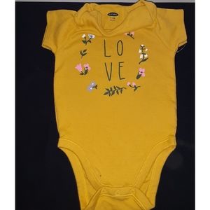 Old Navy onesie. 6-12 months